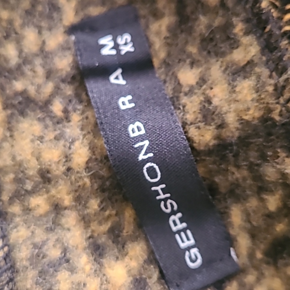 Gershon Bram Cozy Chunky Knit Asymmetrical Pullover Top Lagenlook XS - Picture 5 of 6